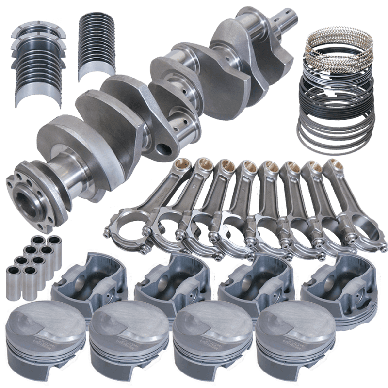 Eagle — Eagle Chevy 454 4.250in Crank 6.385in I-Beam Rods 18cc Dome 4.280in Pistons Rotating Assembly
Street & Strip Assy - view 1