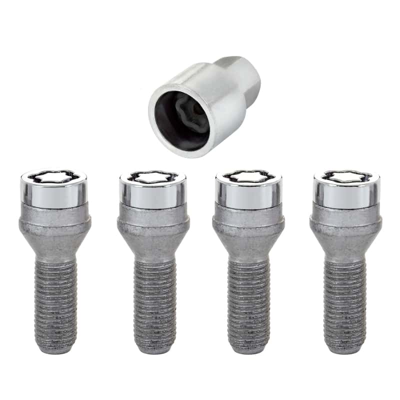 McGard — McGard Wheel Lock Bolt Set - 4pk. (Cone Seat) M12X1.25 / 19mm Hex / 29.1mm Shank Length - Chrome - view 5
