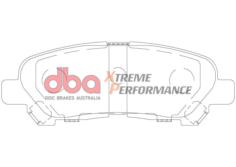 DBA — DBA 08-13 Toyota Highlander Rear XP Performance Brake Pads
Brake Pad - view 1