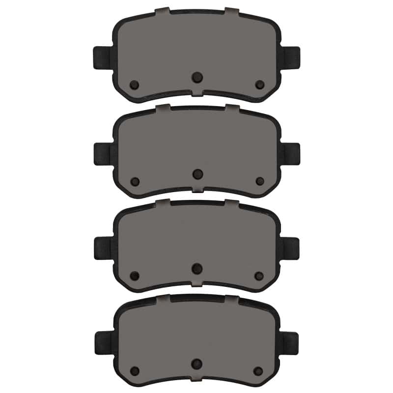 DFC — DFC 04-12 Chrysler Town & Country Rear 5000 Advanced Ceramic Brake Pads
DFC Brake Pad Set - view 3