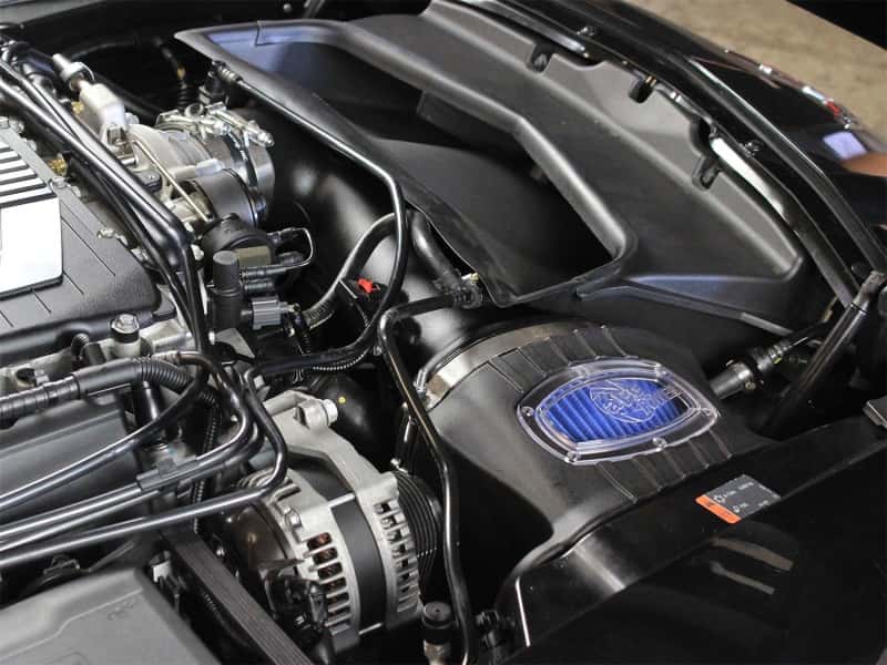 aFe — aFe Momentum Air Intake System PRO 5R w/ Extra Filter 15 Chevy Corvette Z06 (C7) V8 6.2L (SC)
Momentum Intake Kit - view 7