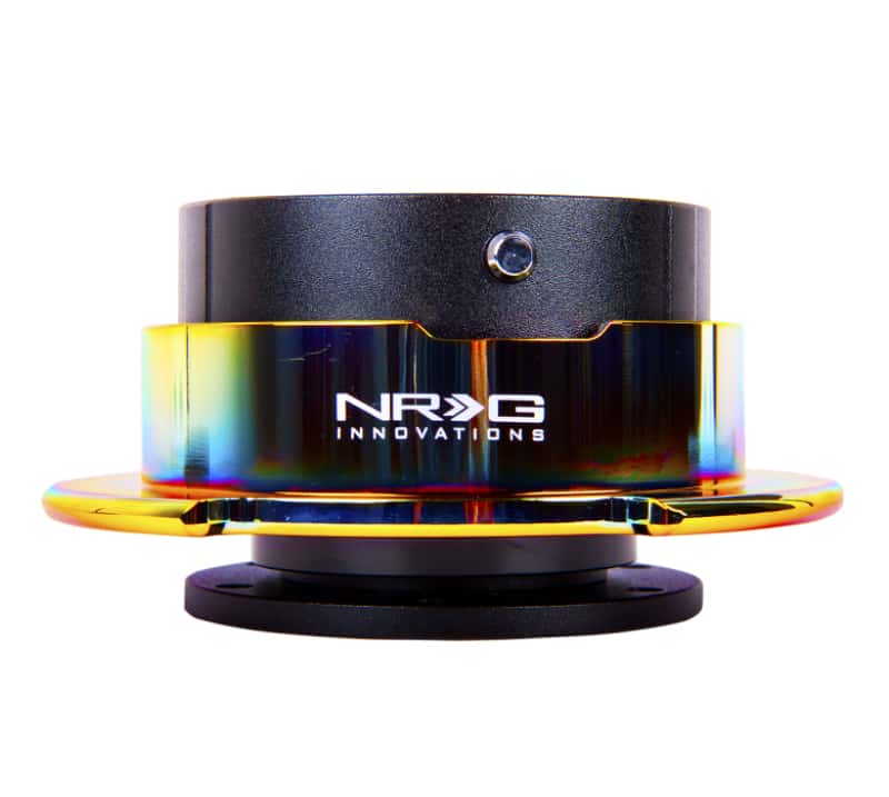 NRG — NRG Quick Release Gen 2.5 - Black Body / Neochrome Ring - view 1