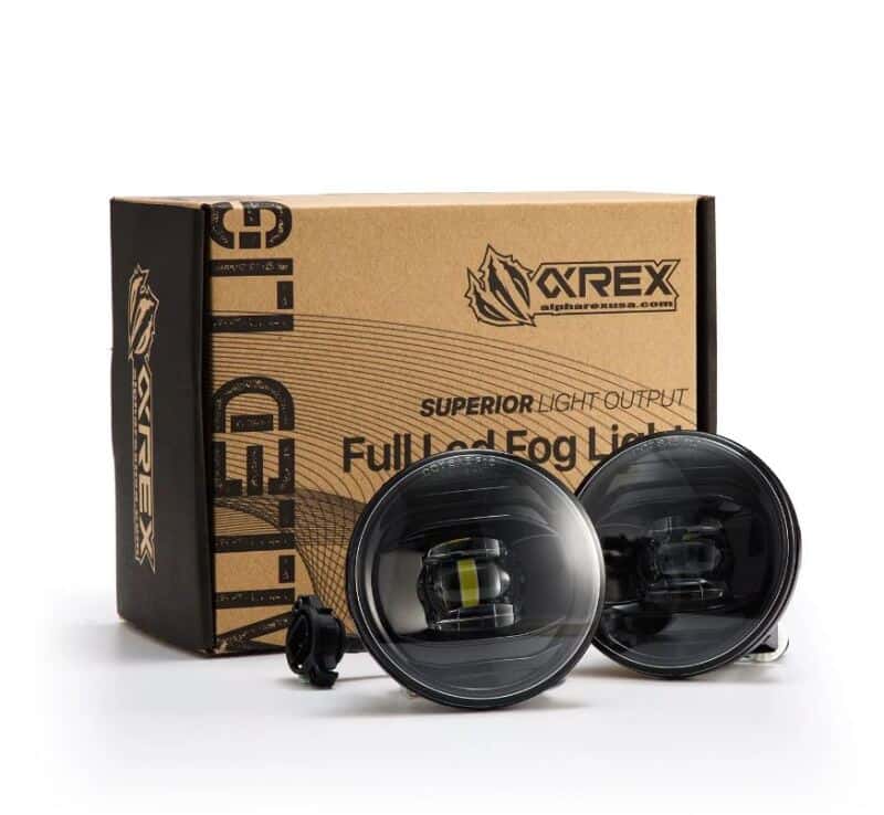 AlphaRex — AlphaRex Universal Chevrolet/GMC/Pontiac DoubleTap Dual Color LED Projector Fog Lights - White/Amber
Fog Lights - view 1