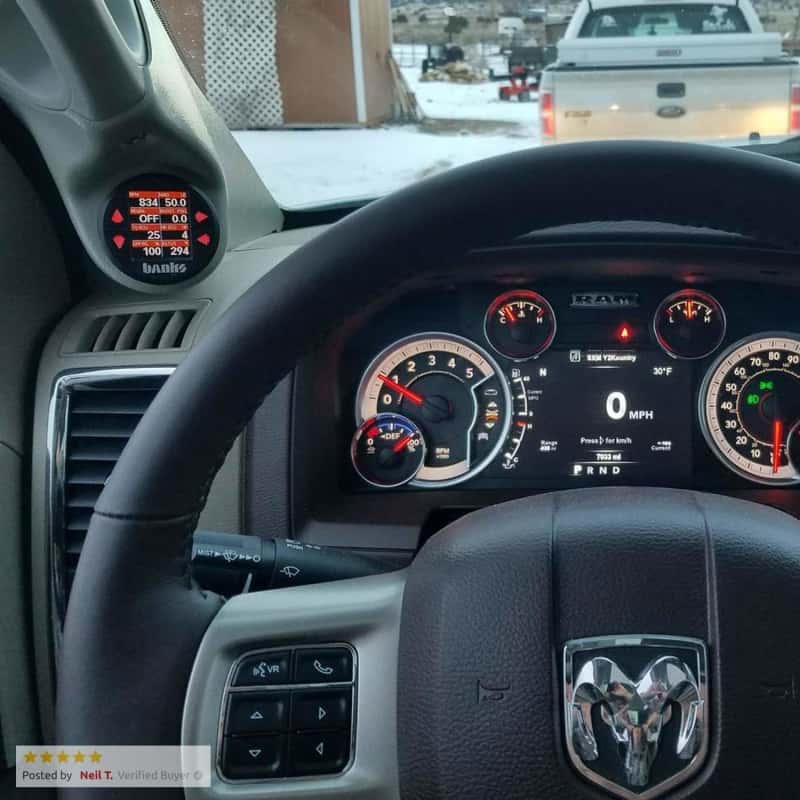 Banks Power — Banks Power 14-18 Ram 1500/Jeep Grand Cherokee EcoDiesel Derringer Gen2 w/iDash 1.8 DataMonster
PrfModule - view 5