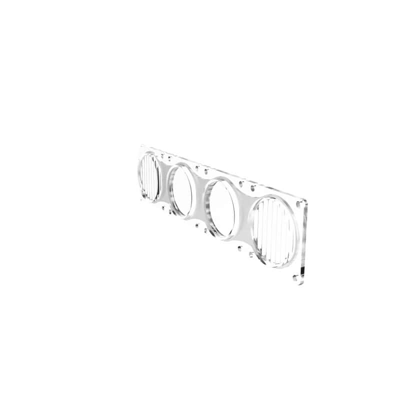 KC HiLiTES — KC HiLiTES FLEX ERA LED Clear Combo Beam Lens for Light Bars - view 18