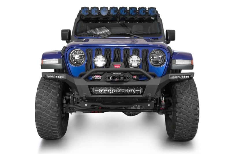 Addictive Desert Designs — Addictive Desert Designs18-24 Jeep Wrangler JL / 18-24 Jeep Gladiator JT Phantom Winch Rear Bumper
Bumper- Front - view 13