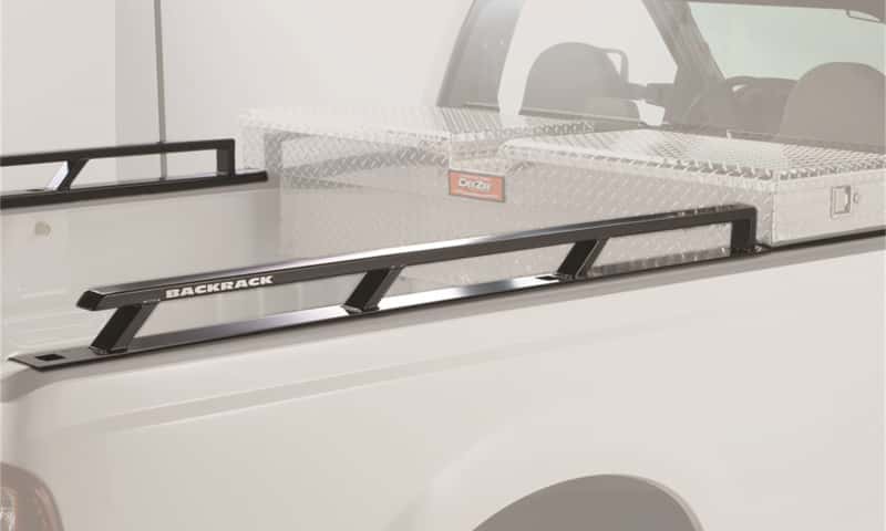 BackRack — BackRack 2015+ F-150 Aluminum New Body 8ft Bed Siderails - Toolbox 21in - view 1