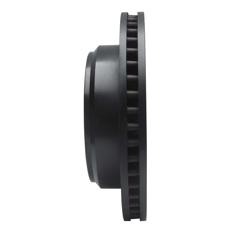 R1 Concepts — R1 08-25 Ford E-150 Rear Left Drilled & Slotted Black Brake Rotor
R1 Brake Rotor Drill - view 3