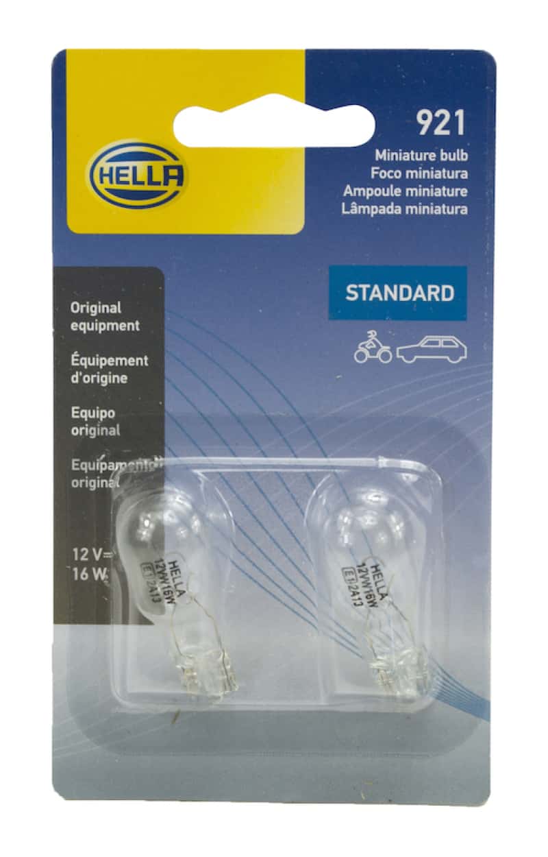 Hella — Hella Bulb 921 12V 16W W21X95D T5 (2)
921TB Incan Bulb - view 4
