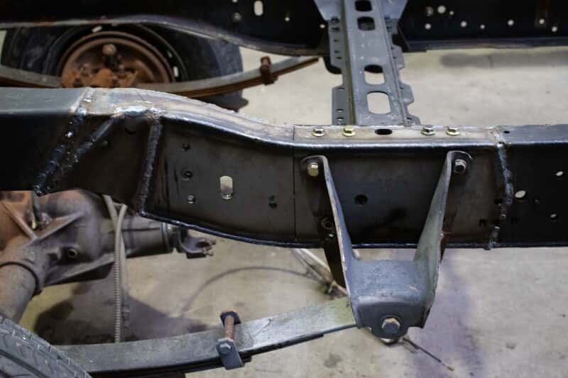 RustBuster — Rust Buster 73-87 Chevy C10 Leaf Spring Frame Repair Kit - Right - view 4