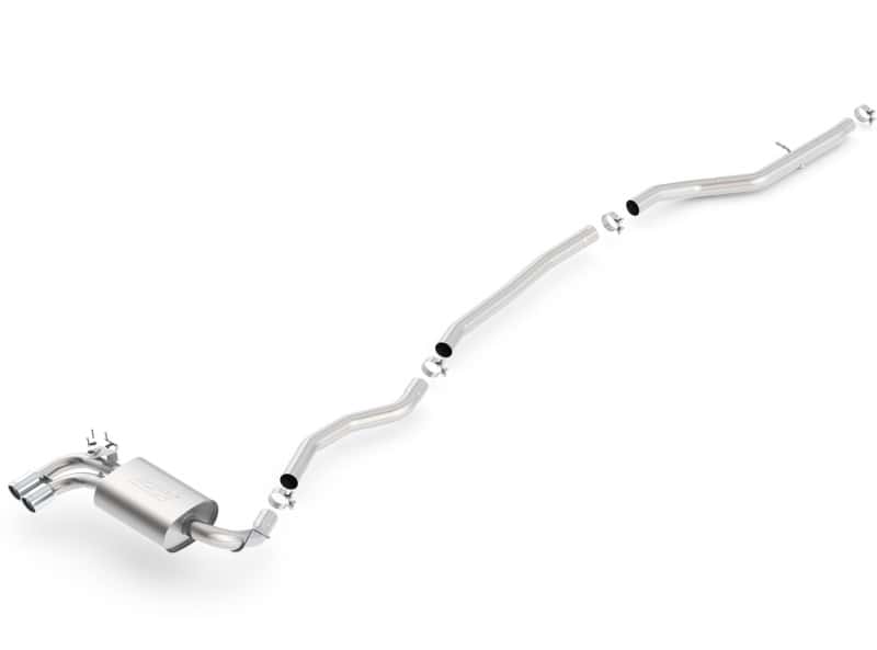 Borla — Borla 12-15 BMW 328i Sedan 2.0L AT/MT RWD Dual Left Rear Exit Catback Exhaust
Cat-Back System
ExhstSysKt - view 1