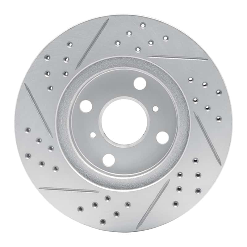 R1 Concepts — R1 04-06 Scion Xb Front Right Drilled & Slotted Geo-Carbon Rotor - view 5