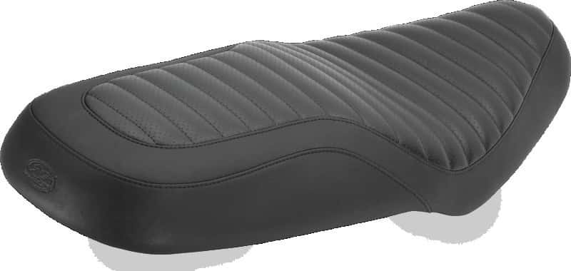 Mustang Motorcycle — Mustang 01-15 Triumph Bonneville, T100,Scrambler, Thruxton, 2012 SE 1PC Classic Seat - Black - view 1
