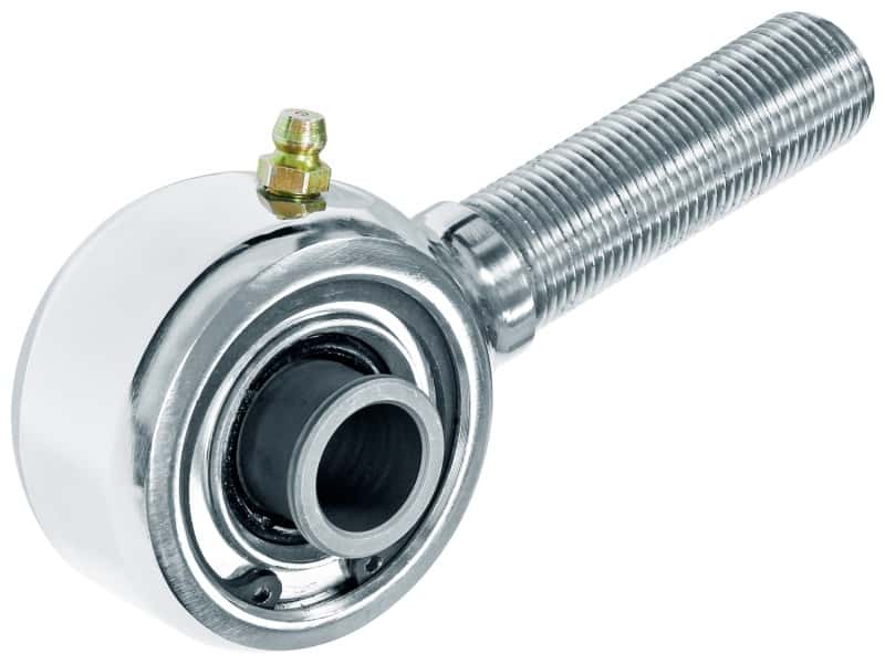 RockJock — RockJock Johnny Joint 2in Polished Stainless Steel Narrow 3/4in-16 LH Threads 2in x .515in Ball
SuspLinkArmJt - view 1