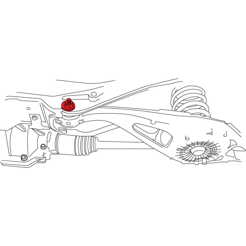 SPC Performance — SPC Performance 16-21 Honda Civic Rear Toe Cam Kit
ALIGNMENT CAM BOLT
CAM KIT EA - view 3
