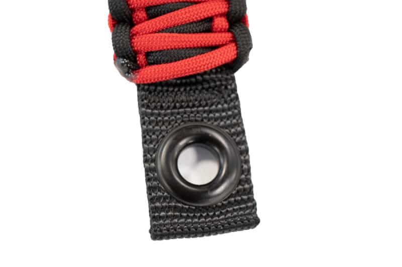 Fishbone Offroad — Fishbone Offroad 97-06 Jeep Wrangler Paracord Door Handles - Black/Red - view 3
