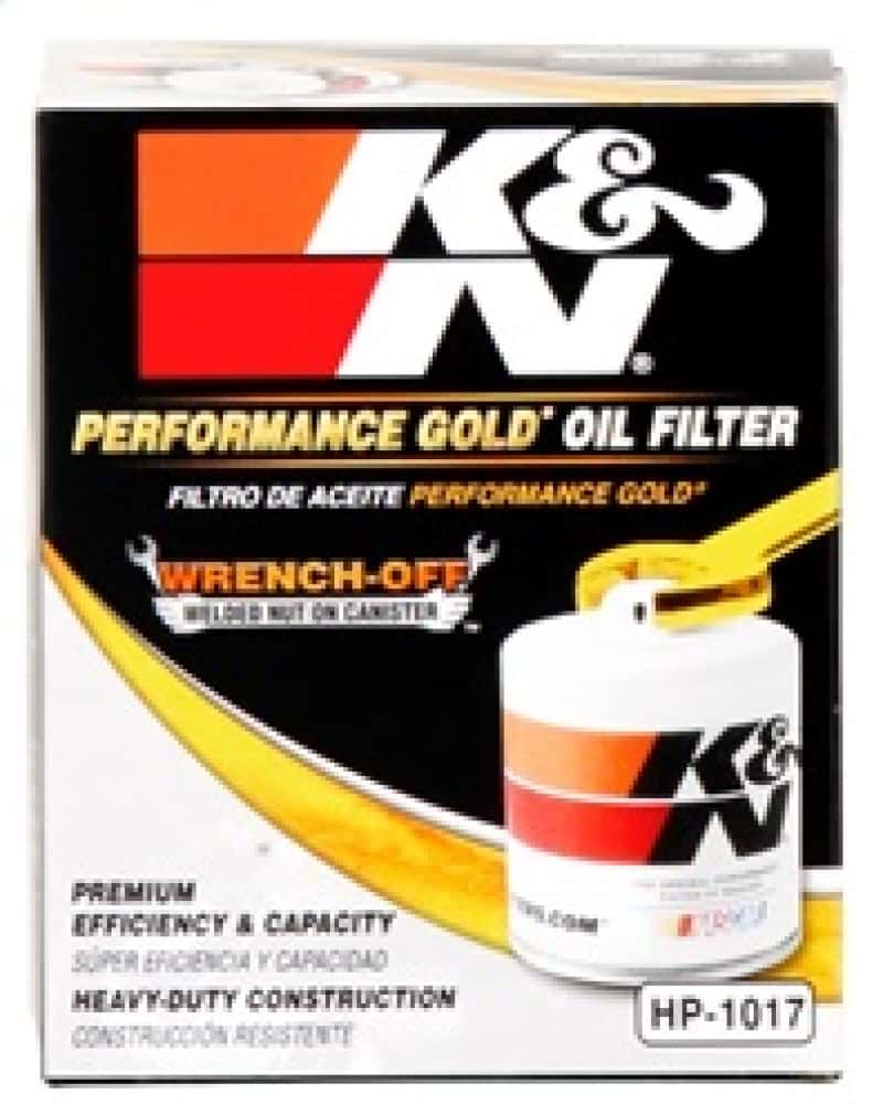 K&N Engineering — K&N 3.74inch / 2.98 OD Performance Gold Oil Filter - view 11