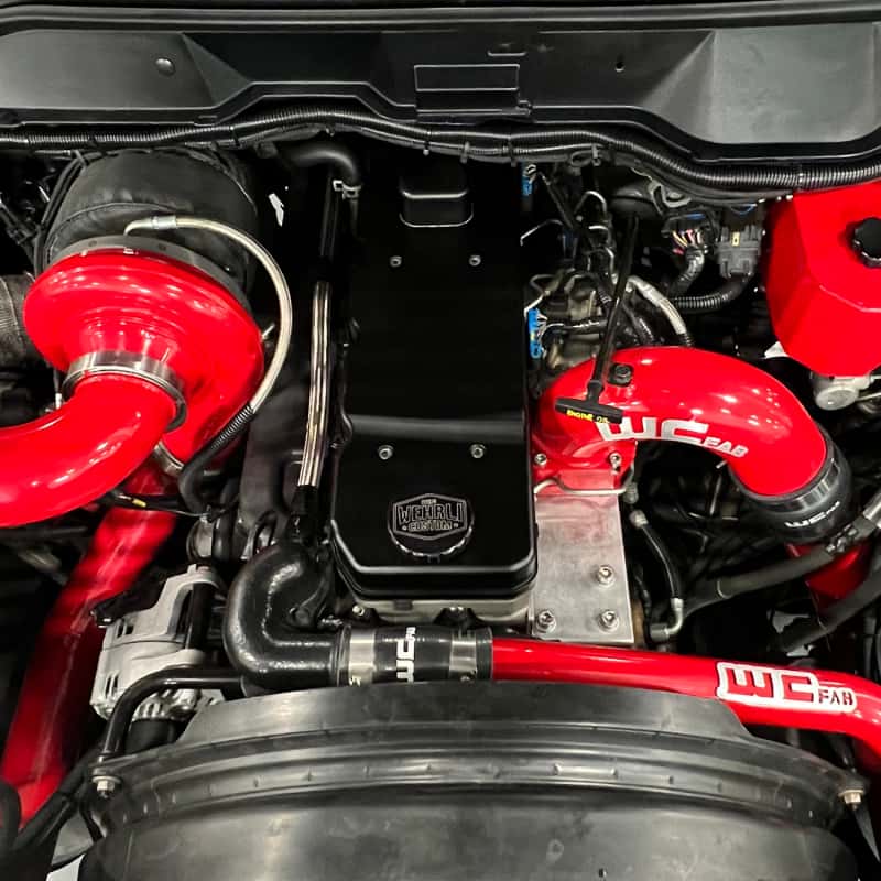 Wehrli — Wehrli 06-18 Cummins WCFab X D&J Precision Billet Valve Cover - Brizzle Blue
Valve Cvr 06-18 BRZ - view 6