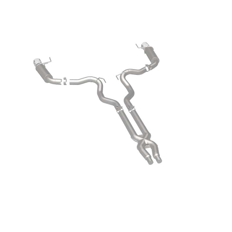 Magnaflow — MagnaFlow Cat Back, SS, 3in, Competition, Dual Split Polished 4.5in Tips 2015 Ford Mustang GT V8 5.0
Cat-Back - view 10