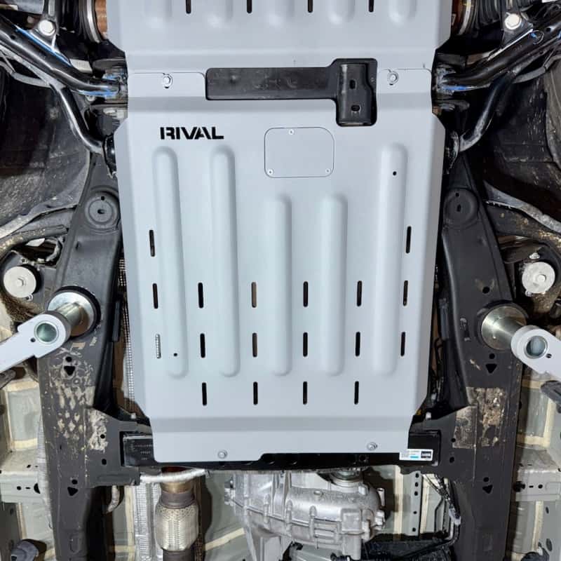 Rival 4x4 — Rival 19-26 Chevrolet Silverado Tahoe Sierra Yukon Escalade Catalytic Converter Skid Plate - view 2