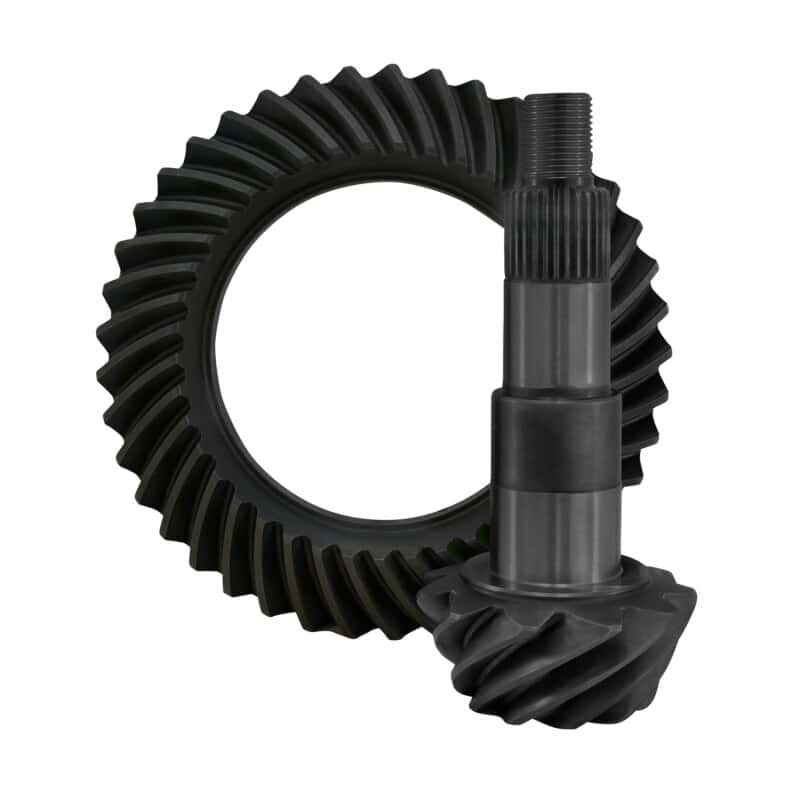 Yukon Gear & Axle — Yukon Gear High Performance Gear Set For GM 8.25in IFS Reverse Rotation in a 3.73 Ratio
Ring & Pinion Set 
Ring/Pinion Set - view 4
