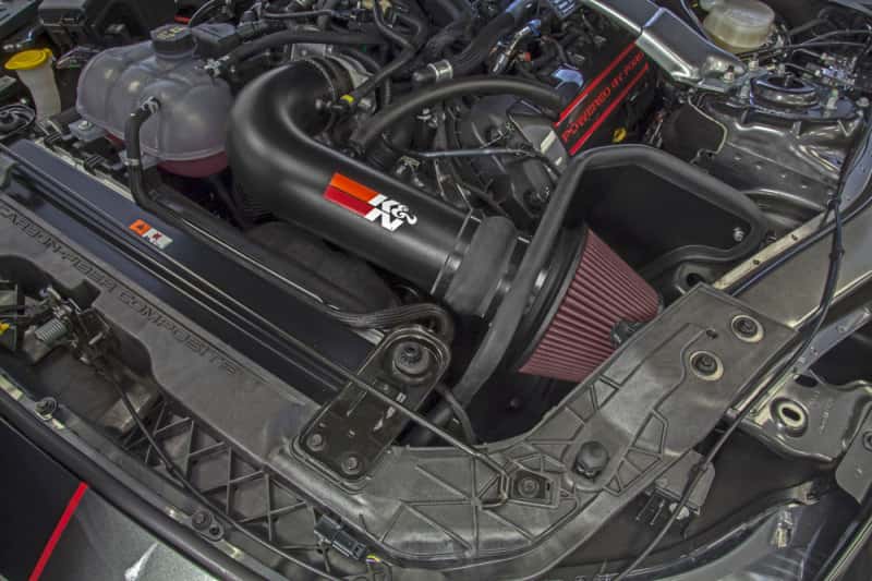 K&N Engineering — K&N 2016-2017 Ford Mustang Shelby 5.2L V8 Typhoon Cold Air Intake System
Performance Air Inta
Air Intake System - view 5