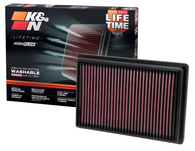K&N Engineering — K&N 11-13 Chevrolet Aveo 1.2L/1.3L/1.4L/1.6L / 12-13 Sonic 1.4L/1.8L Replacement Air Filter
Replacement Air Filt
Air Filter - view 8