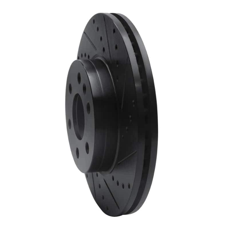R1 Concepts — R1 15-20 Chevrolet Colorado Front Right Drilled & Slotted Black Brake Rotor
R1 Brake Rotor Drill - view 2