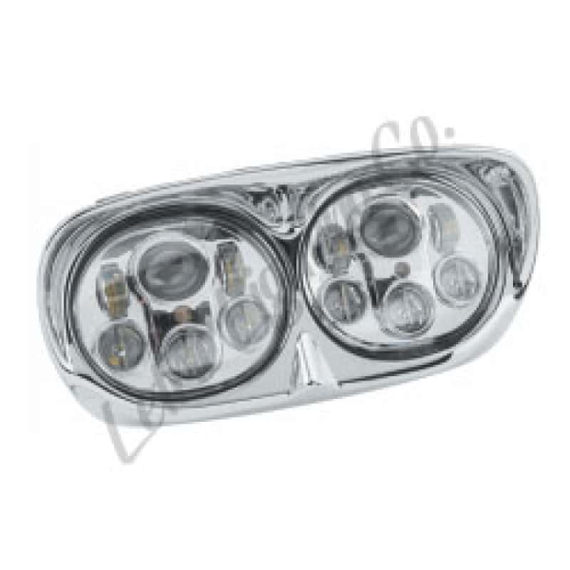 Letric Lighting — Letric Lighting Led Hdlght Dual 5.75in Chr - view 2