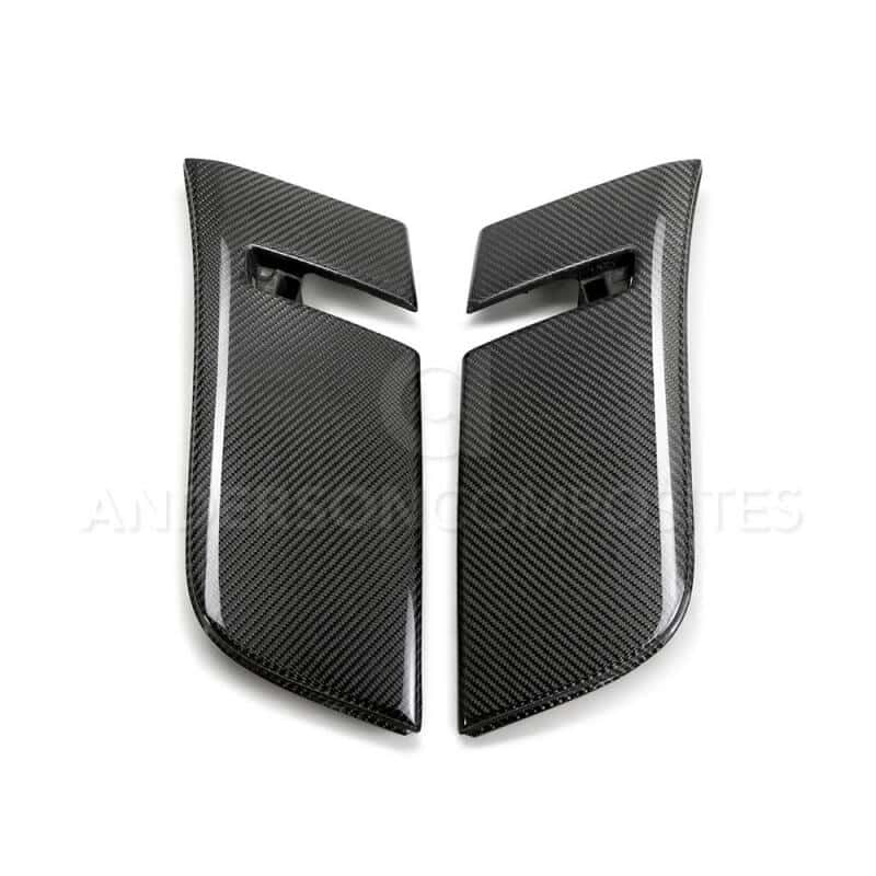 Anderson Composites — Anderson Composites 2018 Dodge Demon Fender Flare Extensions (Front)
Fender Flare Extn - view 3