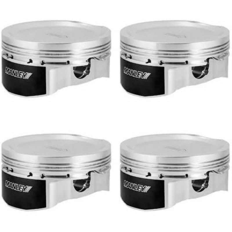 Manley Performance — Manley Subaru EJ257 99.75mm +.25mm Bore 8.5:1 Dish Platinum Series Piston Set with Rings
Piston Set - view 2