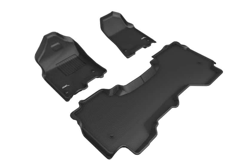 3D MAXpider — 3D MAXpider 19-24 Dodge Ram 1500 Quad Cab W/ Bucket Front Row Kagu Black R1 R2
Floor Mat Set - view 1
