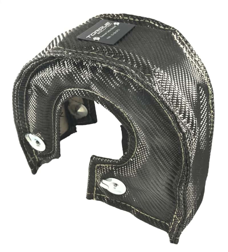 Torque Solution — Torque Solution Thermal Turbo Blanket (Carbon Fiber) Fits GT25, GT28, GT30, GT32, GT35, GT37 - view 1