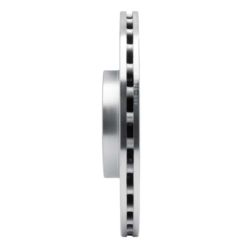 R1 Concepts — R1 2012-2019 Fiat 500 (USA/Canada) Front Right Drilled & Slotted Silver Brake Rotor
R1 Brake Rotor Drill - view 3