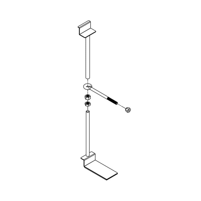Titan Fuel Tanks — Titan Fuel Tanks Universal Spare Tire Buddy Mounting System
SpareTireCrrMnt - view 3