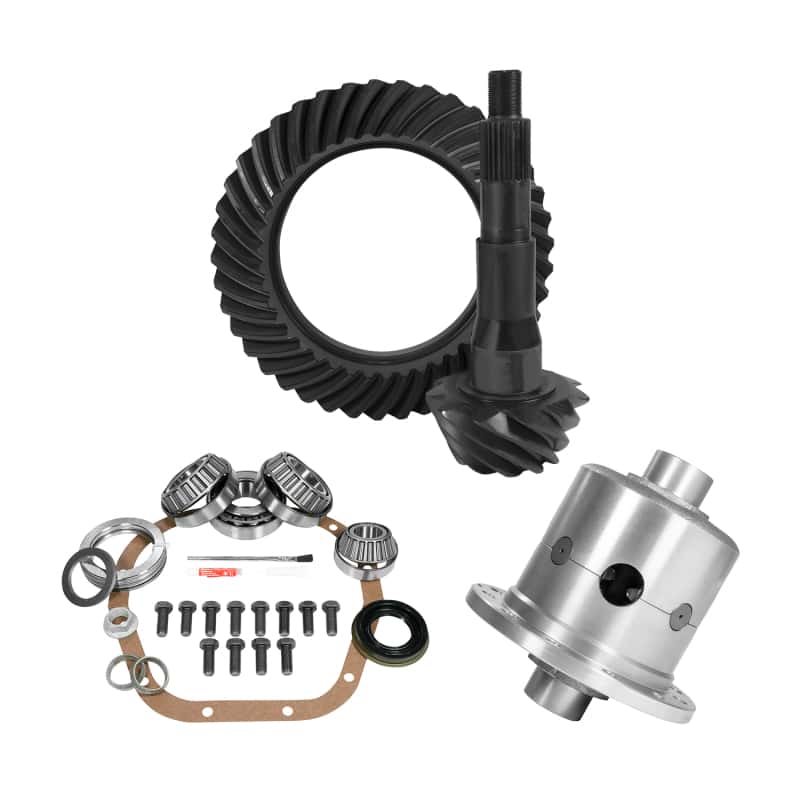 Yukon Gear & Axle — Yukon Gear 10.5in Ford 4.56 Rear Ring & Pinion Install Kit 35 Spline Positraction
Gear & Install Pkg
Gear/Install Pkg - view 1
