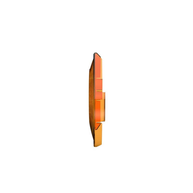 KC HiLiTES — KC HiLiTES SlimLite 8in. LED Light Shield Driving (Shield Only) - Amber - view 12
