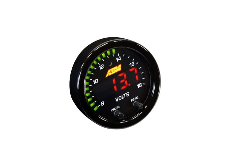 AEM — AEM X-Series 8-18V Volt Gauge
X-Series Voltage
X-Series Gauge - view 2