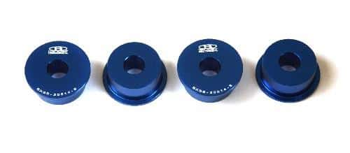 BLOX Racing — BLOX Racing Honda S2000 Steering Rack Rigid Bushing Kit - Black - view 2