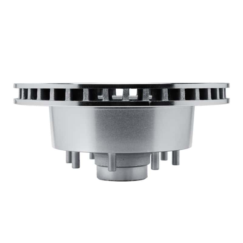 R1 Concepts — R1 73-77 Dodge B300 Van (71-74) / B300 (75-80) Front Left Drilled & Slotted Silver Brake Rotor
R1 Brake Rotor Drill - view 3
