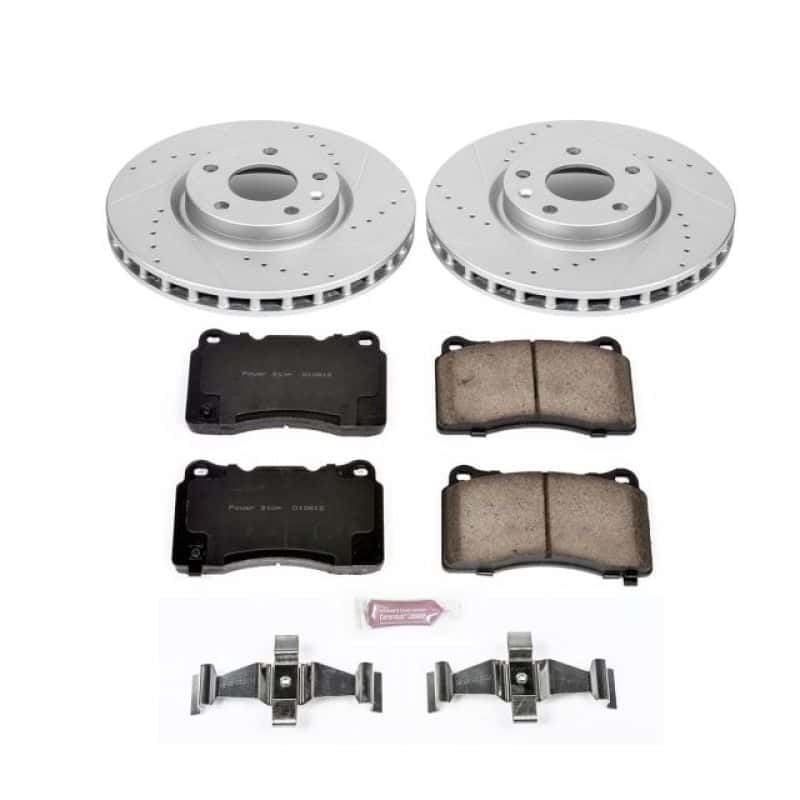 PowerStop — Power Stop 2014 Chevrolet Corvette Front Z23 Evolution Sport Brake Kit - view 1