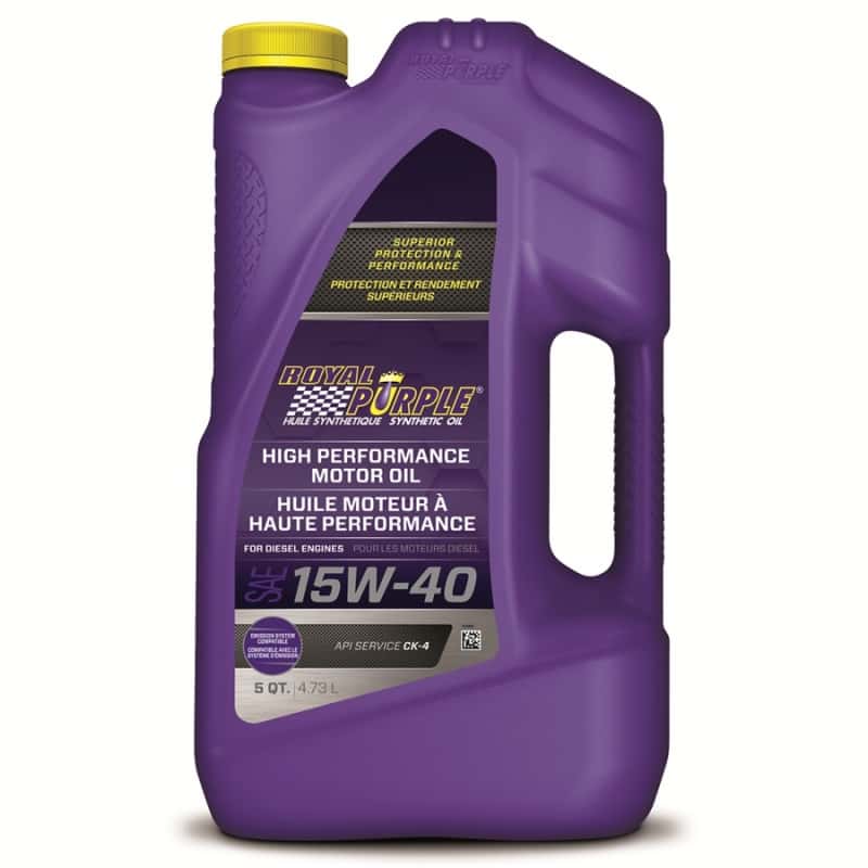 Royal Purple — Royal Purple Duralec Super Diesel 15W40 Motor Oil (Canada) - 5 Quart - view 2