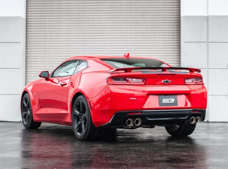 Borla — Borla Chevy 16-17 Camaro 6.2L ATAK Catback w/ Dual Tips (NPP) Dual Split Rear Exit
Cat-Back System - view 5