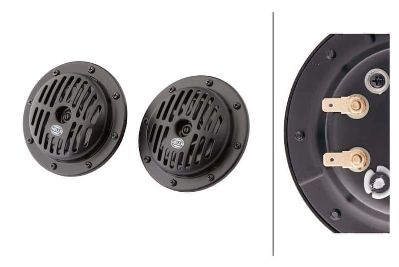 Hella — Hella Supertone Horn Kit 12V 310/380HZ HTone Black - view 10