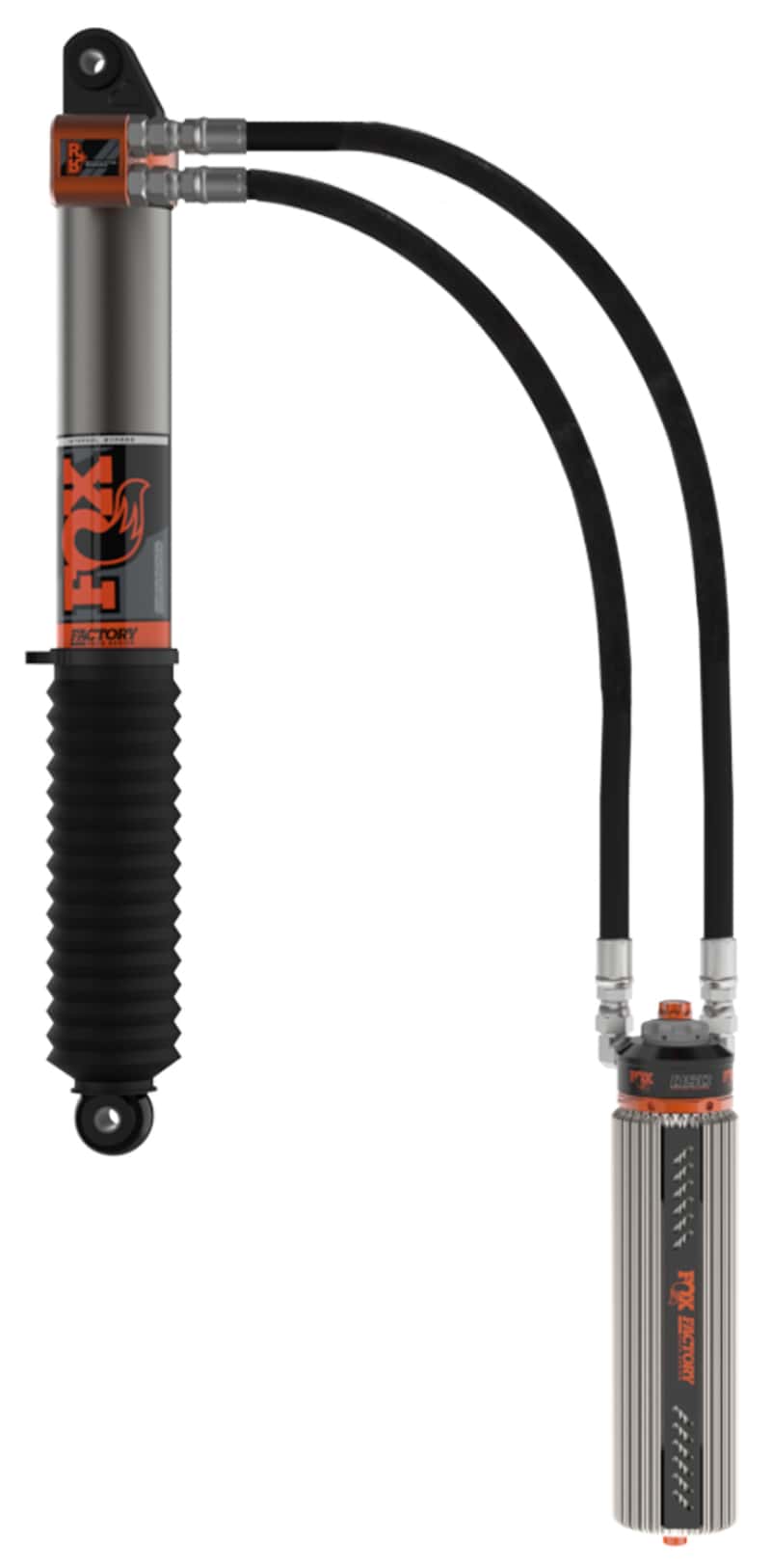 FOX — FOX 2019+ Chevrolet Silverado 1500 Race Series 3.0 Internal Bypass Reservoir Shocks Rear 2-3in Lift
3.0 Bypass Shocks - view 1
