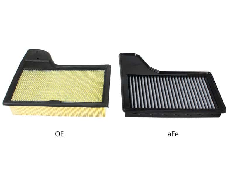 aFe — aFe MagnumFLOW OEM Replacement Air Filter PRO Dry S 2015 Ford Mustang L4 / V6 / V8
Magnum FLOW Filter - view 4