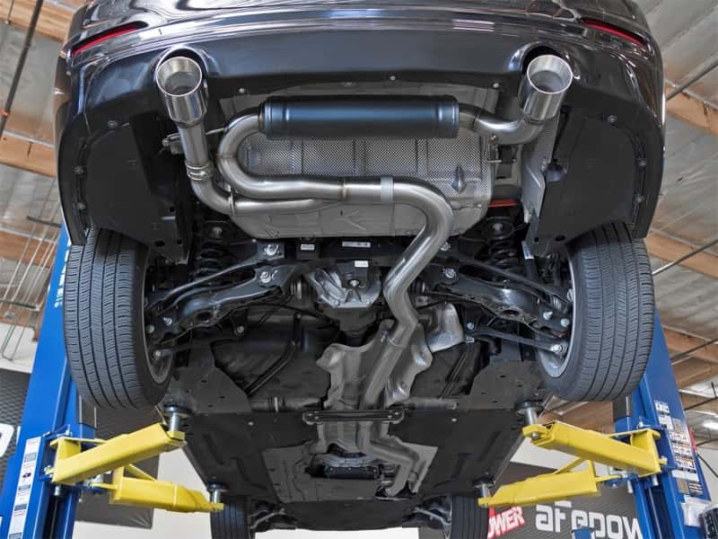 aFe — aFe POWER MACH Force-Xp 16-17 BMW 340i/340ix/ 3.0L 304 SS Cat-Back Exhaust System
Cat-Back Exhaust - view 8
