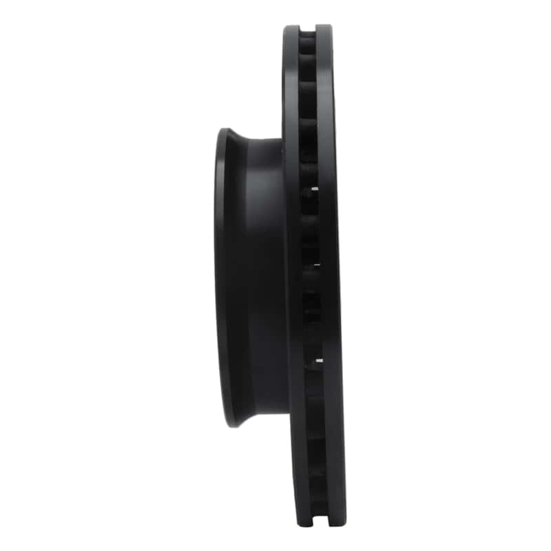 R1 Concepts — R1 06-25 American Coach Patriot Front Left Drilled & Slotted Black Brake Rotor
R1 Brake Rotor Drill - view 3
