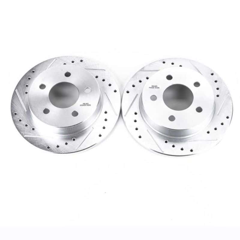 PowerStop — Power Stop 94-04 Ford Mustang Rear Evolution Drilled & Slotted Rotors - Pair
PowerStop XPR - view 1