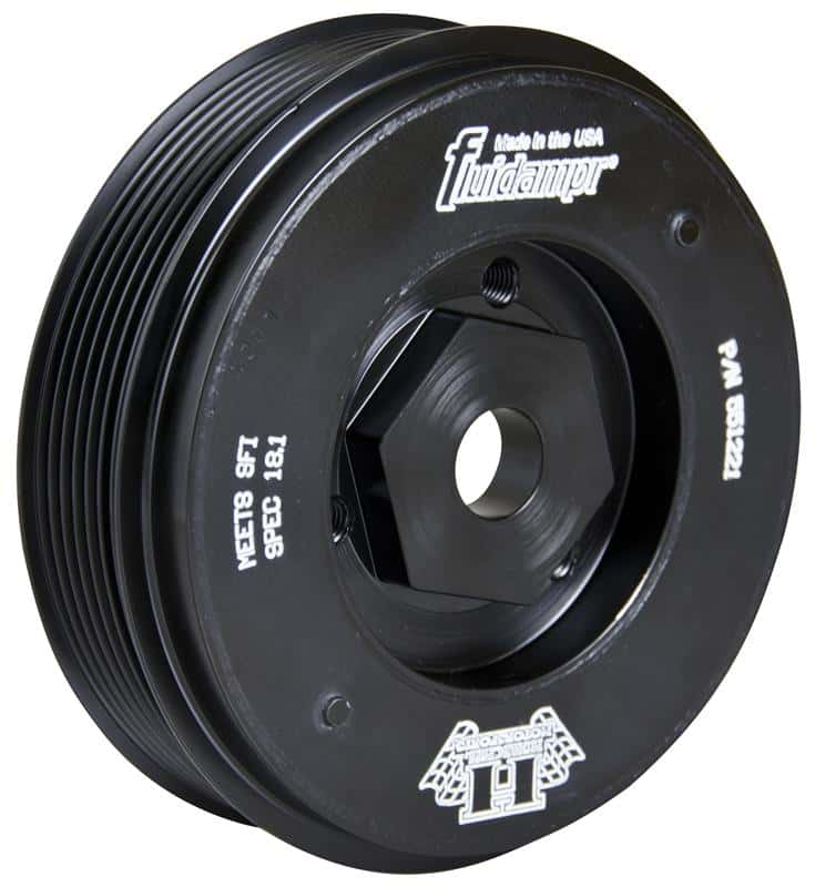 Fluidampr — Fluidampr 91-08 VW Golf/05-12 Passat B6/B7 / 03-10 Audi TT Steel Internally Balanced Damper
Harmonic Balancer - view 2